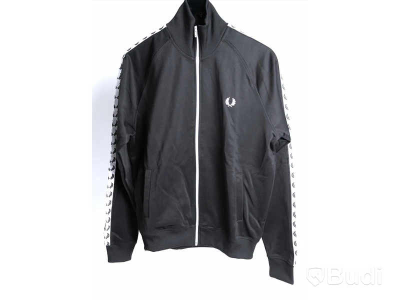 Jacka - Fred Perry, Taped Track Jacket, Svart (Strl M) Ca Nypris: 900 kr