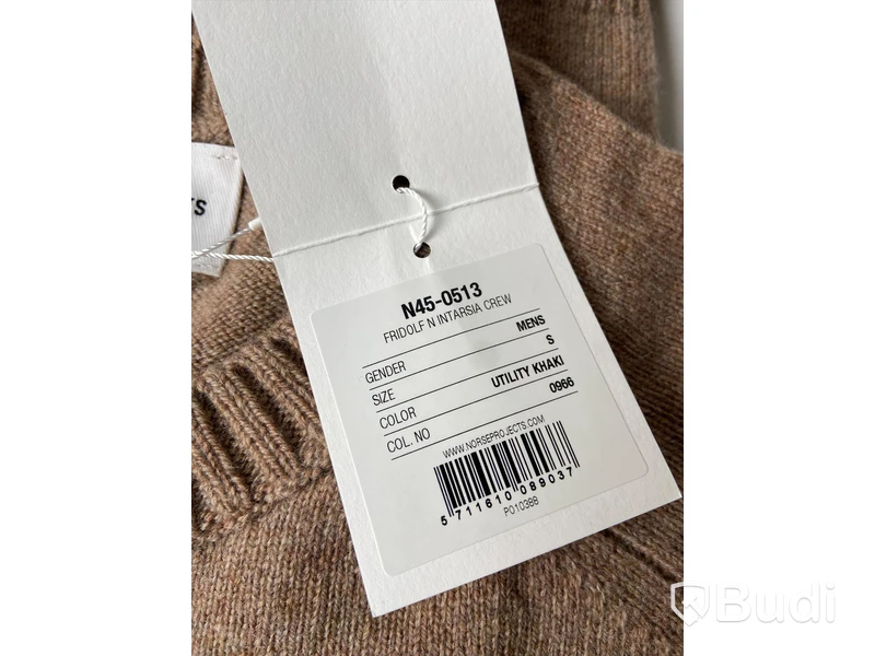 Sweatshirt - Norse Projects Fridolf N Intarsia Crew (Storlek S). Nypris 2000kr