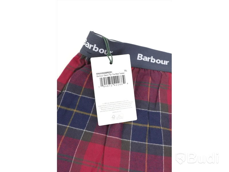 Byxor - Barbour, Glenn Tar Tsr-Red Tartan (Strl XL)