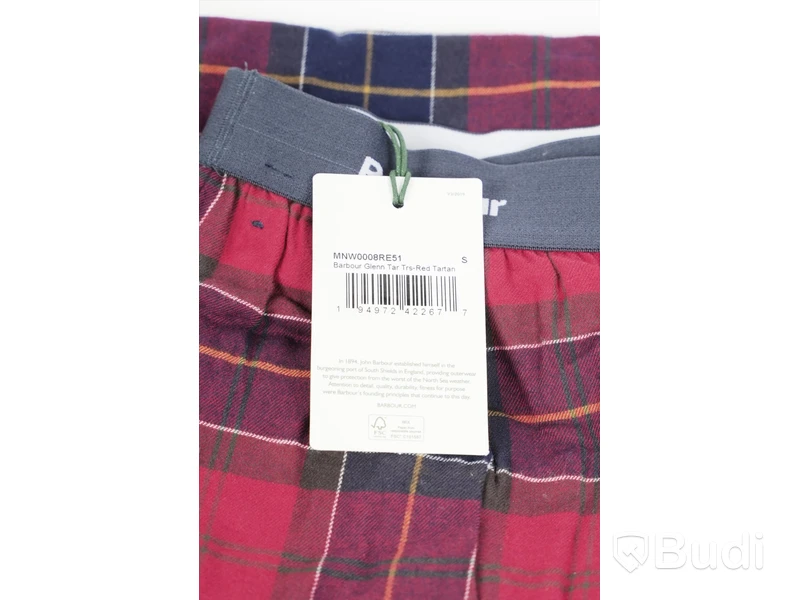 Byxor - Barbour, Glenn Tar Tsr-Red Tartan (Strl S)