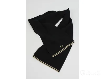 2st Halsdukar - Fred Perry, Twin Tipped Merino Wool Scarf