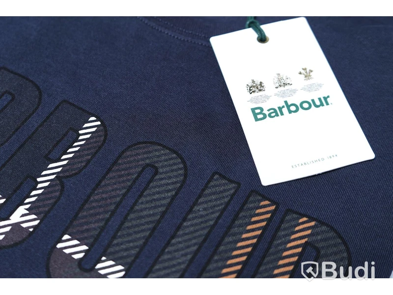 Stickad tröja & T-shirt - Barbour (Storlek M). Nypris 1729kr.