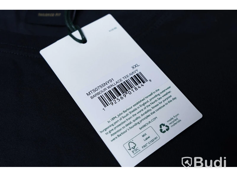 2 pack T-shirts - Barbour Wallace (Storlek XXL). Nypris 1058kr