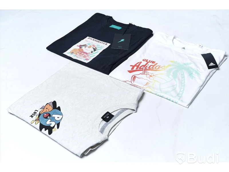 3 pack T-shirts - Adidas, Paul Smith, backsideclub (Storlek L). Nypris 1500kr.