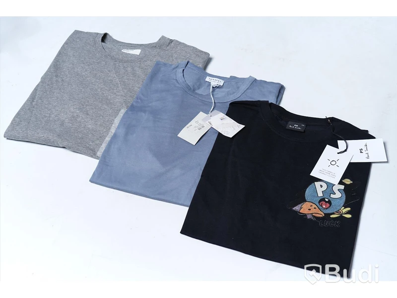 3 pack T-shirts - Paul Smith,  Sunspel, Universal Works (Storlek XXL). Nypris 2300kr