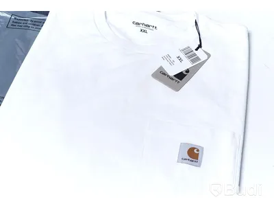 2 pack T-shirts - Carhartt (Storlek XXL - Vit och Svart basic). Nypris 898kr