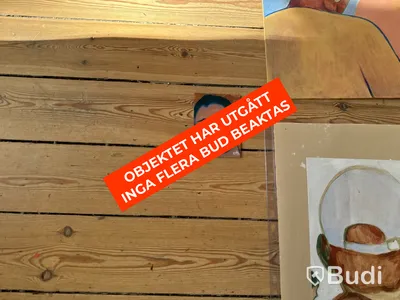 Parti med målade ark