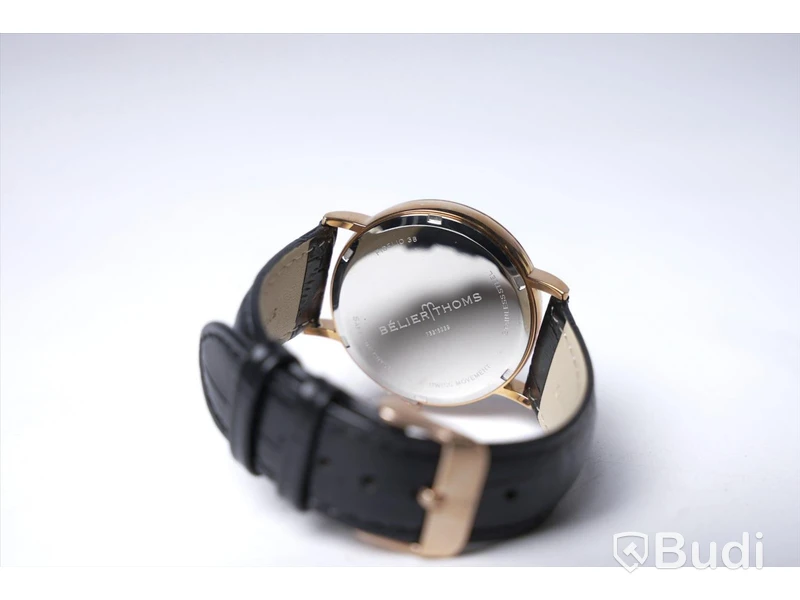 Armbandsur med armband i kalvskinn - BÉLIER THOMS