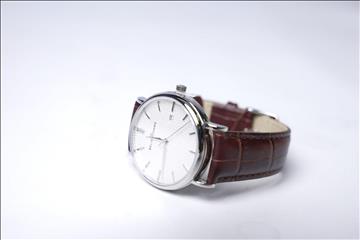 Armbandsur med armband i kalvskinn - BÉLIER THOMS