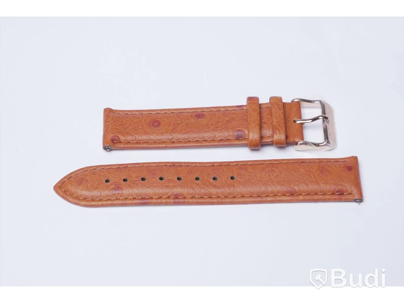 Armbandsur med armband i kalvskinn - BÉLIER THOMS ink armband av strutsskinn, Nypris: 3000 kr