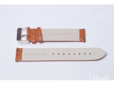 Armbandsur med armband i kalvskinn - BÉLIER THOMS ink armband av strutsskinn, Nypris: 3000 kr