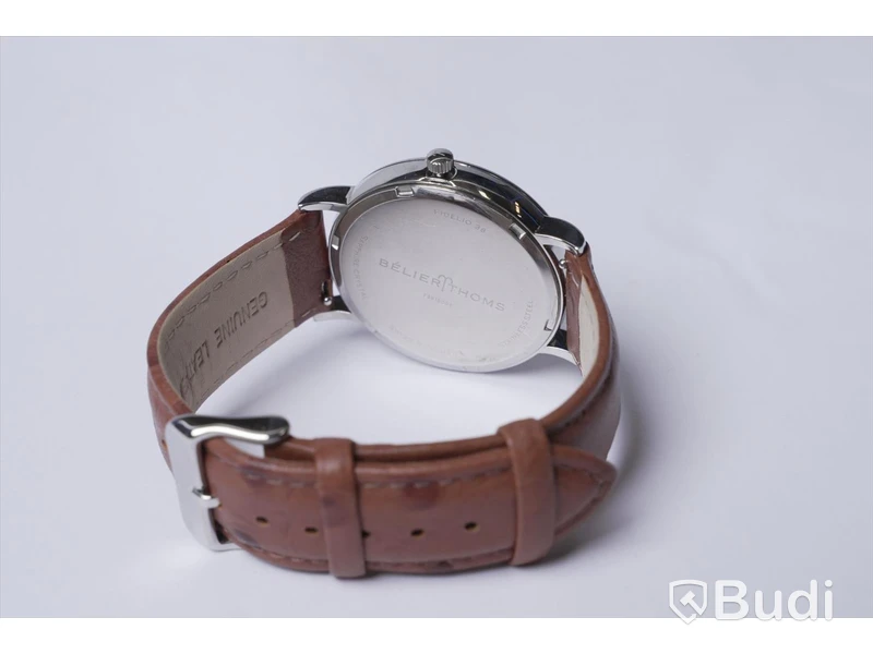 Armbandsur med armband i strutsskinn - BÉLIER THOMS, Nypris: 3000 kr