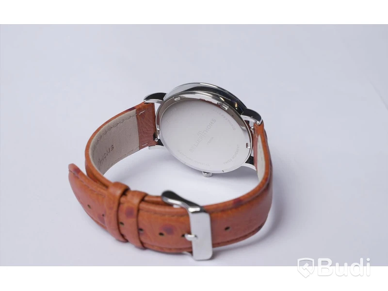 Armbandsur med armband i strutsskinn - BÉLIER THOMS, Nypris: 3000 kr