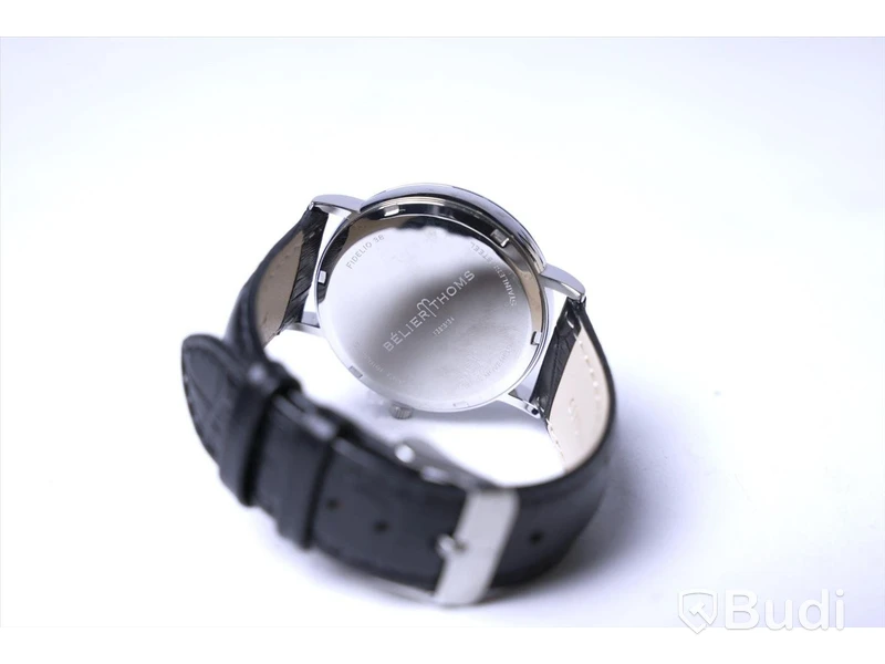 Armbandsur med armband i kalvskinn - BÉLIER THOMS ink armband av strutsskinn, Nypris: 3000 kr