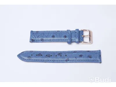 Armbandsur med armband i kalvskinn - BÉLIER THOMS ink armband av strutsskinn, Nypris: 3000 kr