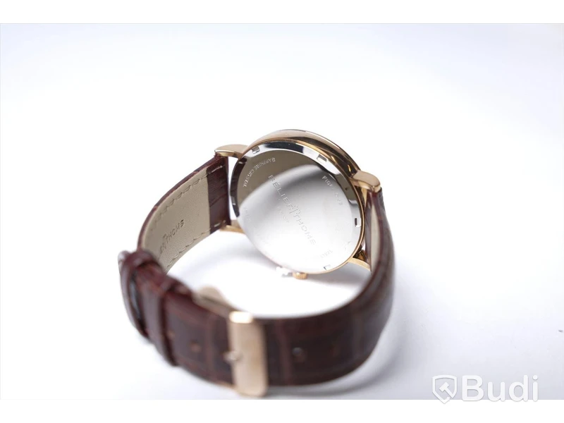Armbandsur med armband i kalvskinn - BÉLIER THOMS ink armband av strutsskinn, Nypris: 3000 kr
