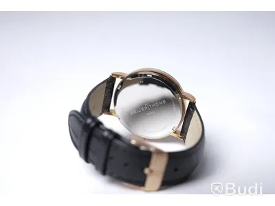 Armbandsur med armband i kalvskinn - BÉLIER THOMS ink armband av strutsskinn, Nypris: 3000 kr