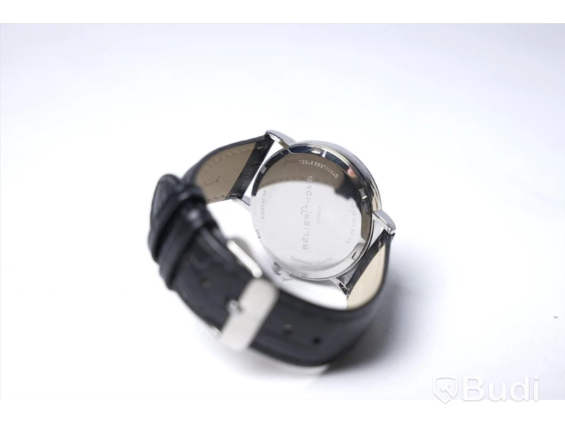Armbandsur med armband i kalvskinn - BÉLIER THOMS ink armband av strutsskinn, Nypris: 3000 kr