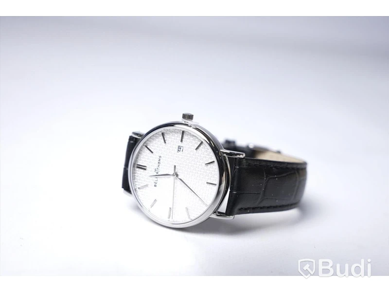 Armbandsur med armband i kalvskinn - BÉLIER THOMS ink armband av strutsskinn, Nypris: 3000 kr
