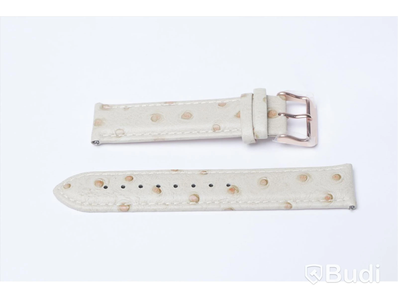 Armbandsur med armband i kalvskinn - BÉLIER THOMS ink armband av strutsskinn, Nypris: 3000 kr