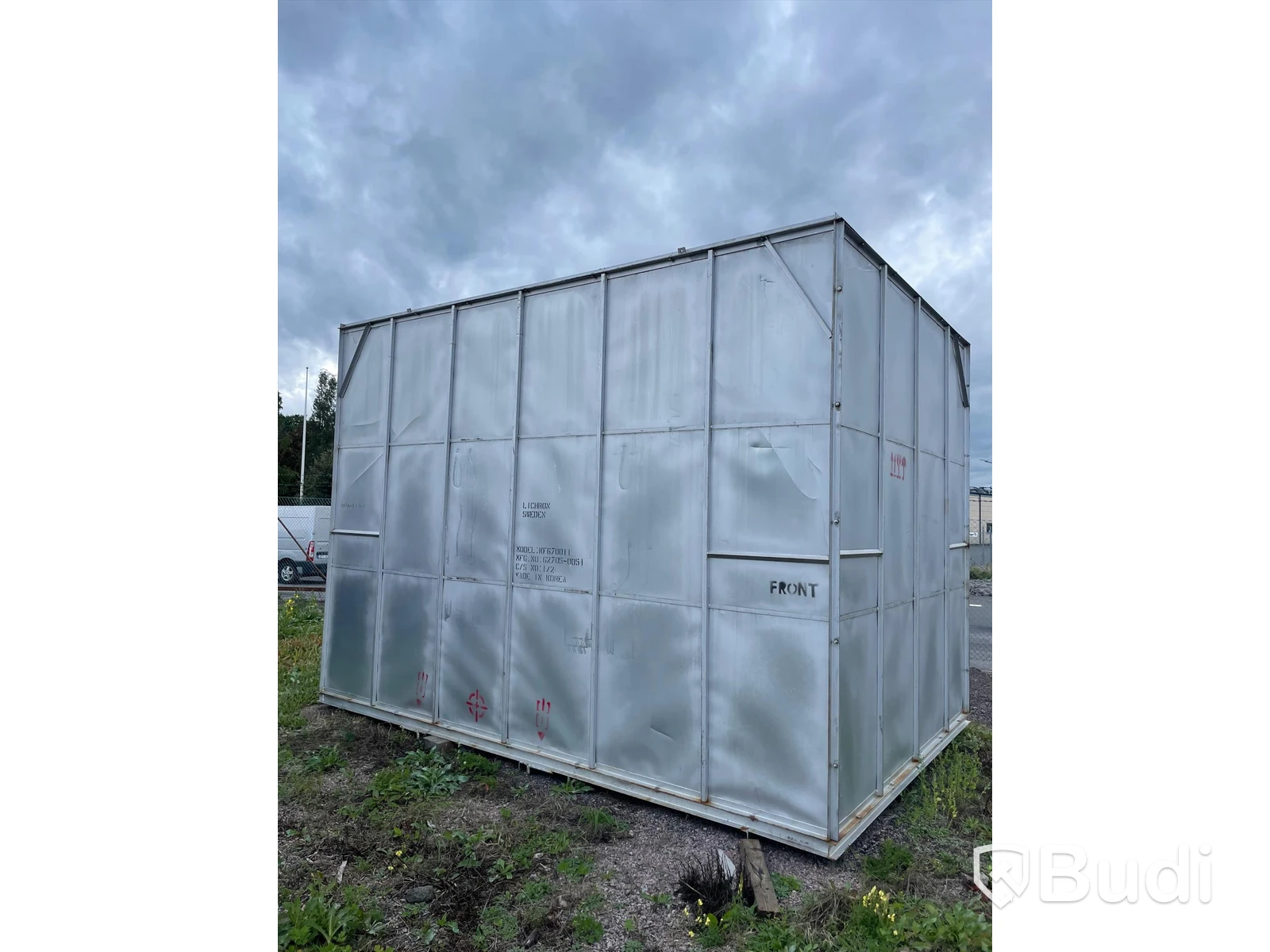 Förrådscontainer byggsats