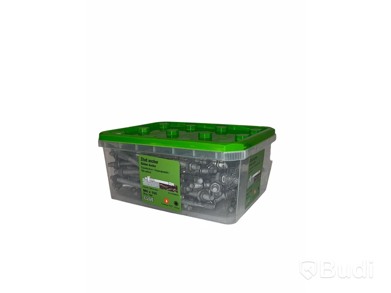 1 st NYA 100-pack Expanderskruv Essve M6x100, ord pris ink moms ca: 1000 kr