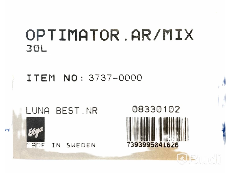 1st NY Reduceringsventil för svetsning, GasIQ Elga Optimator Argon/mix, ord pris ink moms ca: 4000 kr