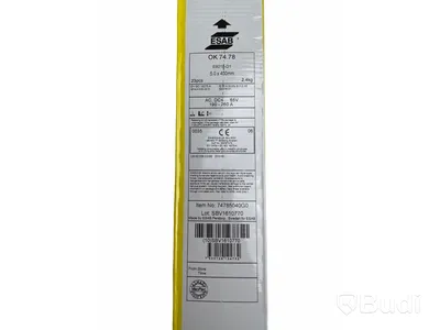 15st NYA Paket med elektroder för svetsning, 7st Elga P48S 3,2x450mm, 5st Esab OK 74.78 5x450mm, 2st Elga Cromatig TIG 308LSi, 2 st Elga Cromatig TIG 316LSi, totalt ord pris ink moms ca: 11000kr