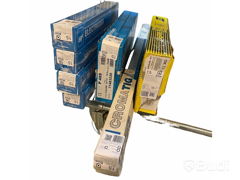 15st NYA Paket med elektroder för svetsning, 7st Elga P48S 3,2x450mm, 5st Esab OK 74.78 5x450mm, 2st Elga Cromatig TIG 308LSi, 2 st Elga Cromatig TIG 316LSi, totalt ord pris ink moms ca: 11000kr