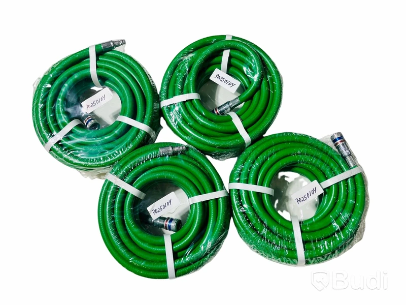 4st NYA Slangsats tryckluft 3/8” 16 bar 10m, totalt ord pris ink. moms ca: 2500 kr