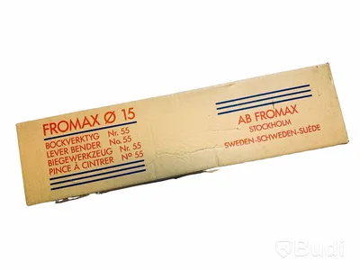 1 st NY Bockverktyg - Fromax Nr 55 15mm, ord pris ink. moms ca: 3200 kr