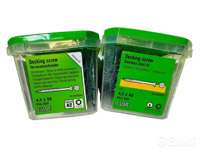 Parti m NYA skruvar och spikar - Essve, olika sorter, totalt ord pris ink. moms ca: 1000 kr