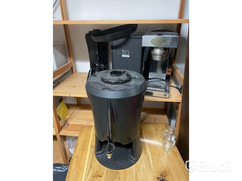 Kaffebryggare ink 2st kaffedispensers