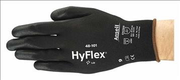 17 st  12-pack ARBETSHANDSKAR NYA stl 10 ANSELL HYFLEX 48-101 , Märke: ANSELL, Artno: 52687,  ord. pris ca 11220kr