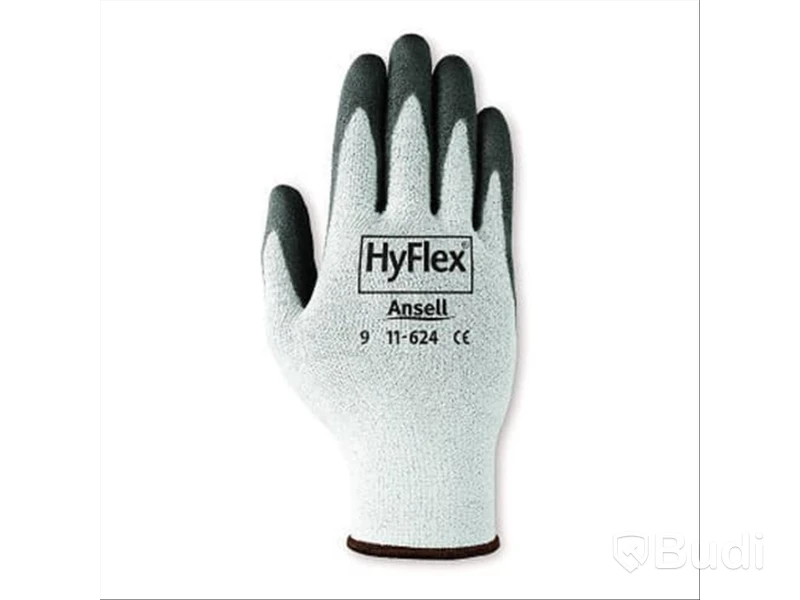 6 st 12-pack SKÄRSKYDDSHANDSKAR NYA STL 6 ANSELL HYFLEX 11-624 , Märke: ANSELL, Artno: 52655