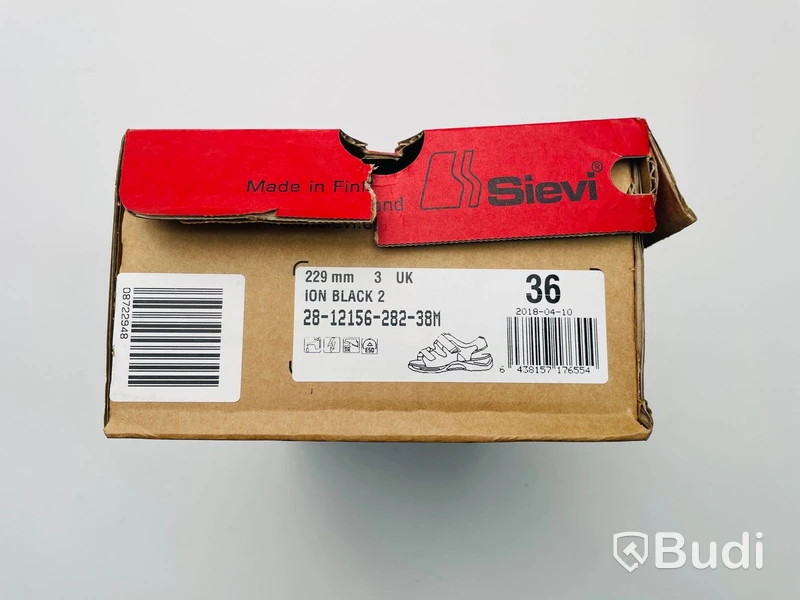 Arbetstofflor Sievi, dam stl. 36, svart Ion Black 2, Ord. pris inkl. moms: ca 1620 kr