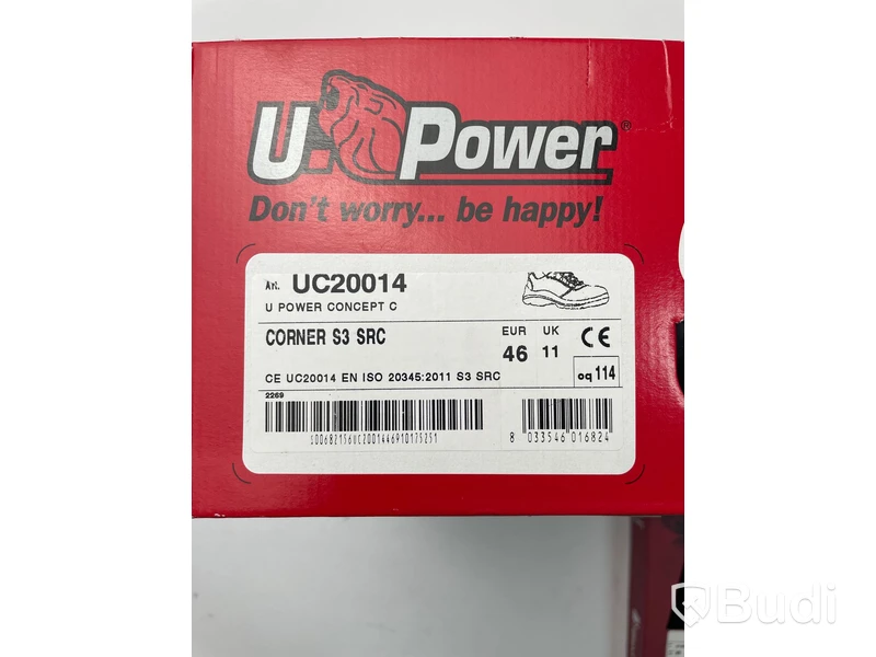 SKYDDSKOR stl 46 CORNER S3 U-POWER samt Inläggssula 100 procent lammpäls Sievi, Totalt ord. pris inkl. moms: ca 1400 kr