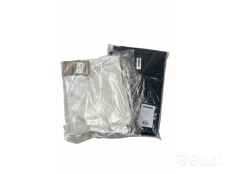 1 st SWEATSHIRTNY  HERR STL L SVART ACODE , Märke: FRISTADS, Artno: 122215-940, 1 st T-SHIRT NY stl L VIT , Märke: COTTOVER, Artno: 141022-100 totalt ord. pris ca: 960 kr