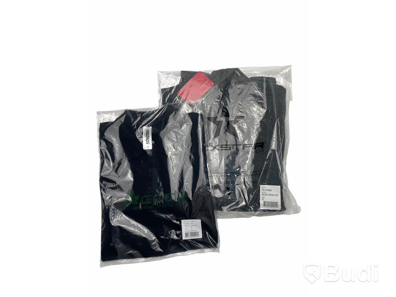 Cardigan City Texstar, stl. S, antracit,  samt Dampiké Fristads, stl. S CODE 1723 Totalt ord. pris inkl. moms: ca 1100 kr