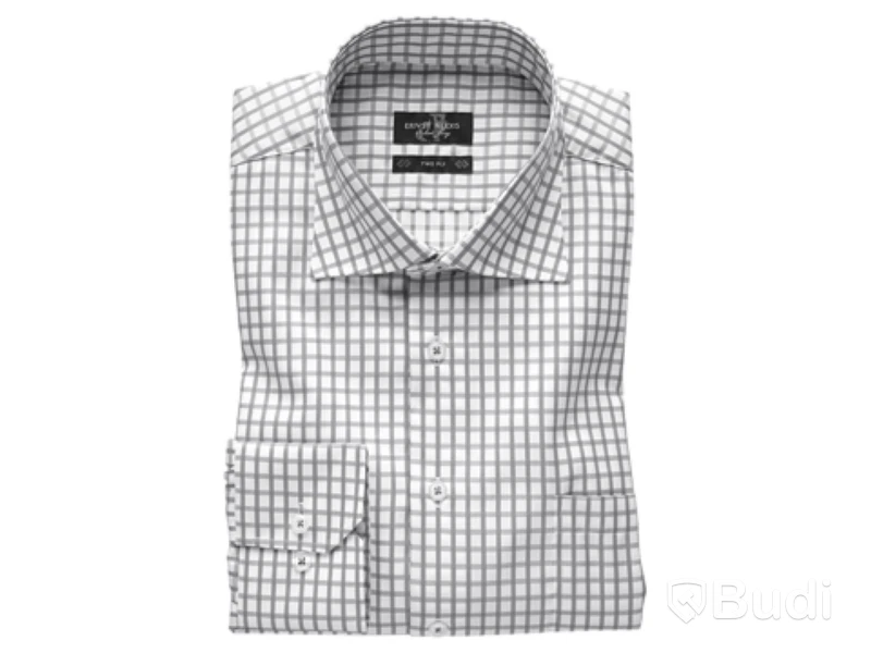 3 st skjortor NY herr stl XXXL grå rutmönstrad, classic fit Ernst Alexis 100% bomull, totalt ord. pris ca: 1025 kr