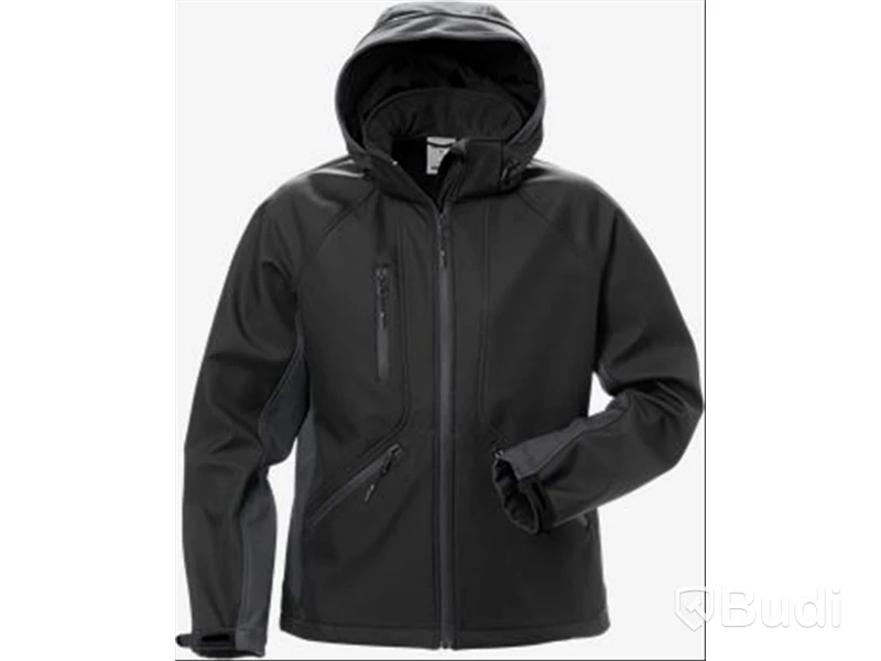 1st  SOFTSHELL JACKET NY stl. 3XL ACODE BLACK/GREY , Märke: FRISTADS, Artno: 330224-3XL ,  ord. pris ca: 2124 kr