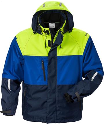 (NY) Fristads Gen Y Airtech® skaljacka, Varselgul/Blå/Marinblå, strl 4XL. Ord. pris inkl. moms ca: 1000kr