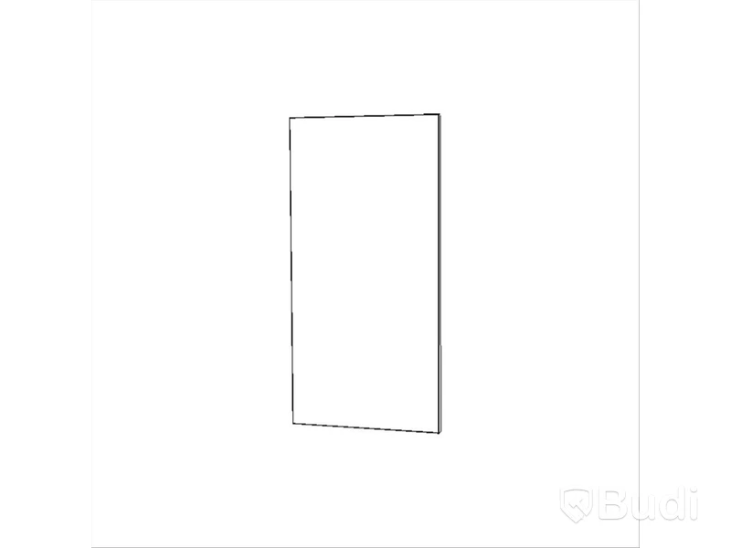 103 st. dörr, Cube, 71x35 cm, tjocklek 1,6 cm, vitlack, MDF, inkl. gångjärn