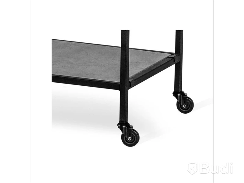 283 st. 2-pack hjul, Steel, svart, plast