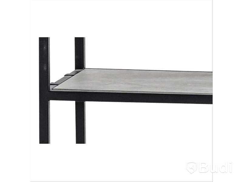 16 st. hyllplan, Steel, 24x35 cm, betonglaminat