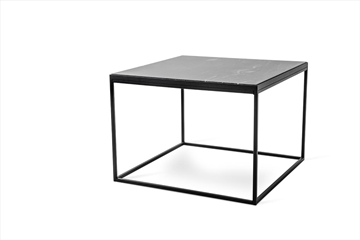 (NY) underrede Bergen, 70x70 cm, höjd 43 cm, svart metall, toppskiva saknas