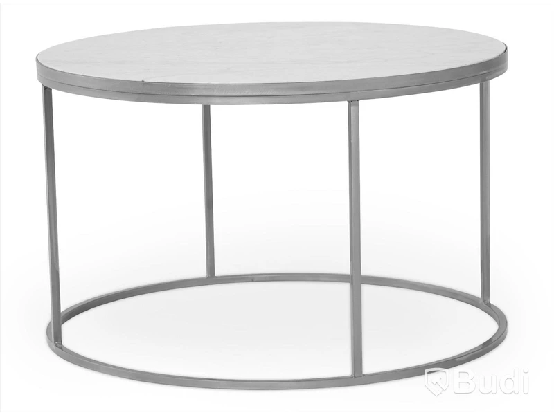 11 st. underrede Bergen, diameter 86 cm, höjd 51 cm, metall klarlack, toppskiva saknas