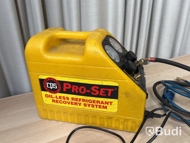 Kylmedieåtervinningsmaskin CPS Pro-Set Oil-Less Refrigerant Recovery System