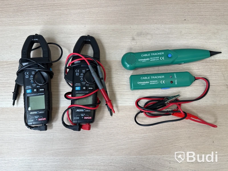 Strömtänger Mestek CM83C & kabelsökarsystem