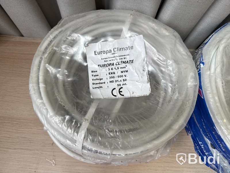 Elkabel 1,5 mm 3G/4G